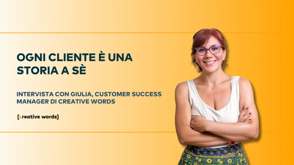Intervista a customer success manager Giulia